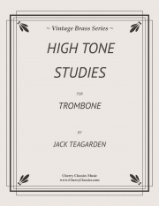 ハイ・トーンの練習  (ジャック・ティーガーデン) （トロンボーン）【High Tone Studies】