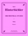 オーケストラ・エチュード第2巻  (カール・ヒンタービヒラー) （テューバ）【Orchestral Etudes for Tuba, Volume 2】