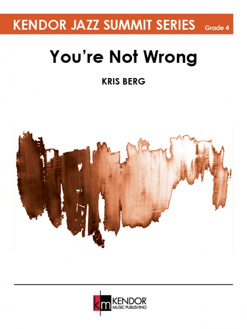 ユア・ノット・ロング（クリス・バーグ）（スコアのみ）【You’re Not Wrong】
