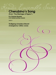 ケルビーノのアリア「フィガロの結婚」より（モーツァルト）（クラリネット四重奏）【Cherubino’s Song (From "The Marriage of Figaro")】