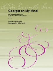 ジョージア・オン・マイ・マインド（ホーギー・カーマイケル）（サックス四重奏）【Georgia on My Mind】