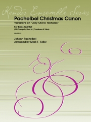 パッヘルベルのクリスマス・カノン（ヨハン・パッヘルベル）(金管五重奏)【Pachelbel Christmas Canon】