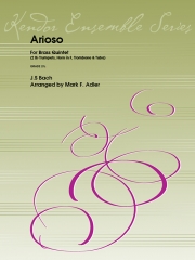 アリオーソ (バッハ)  (金管五重奏)【Arioso】