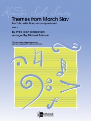 「スラヴ行進曲」主題  (ピョートル・チャイコフスキー)（テューバ+ピアノ）【Themes from March Slav】