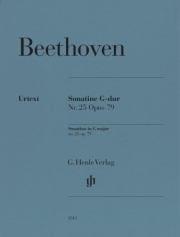 ピアノ・ソナチネ・ト長調・Op.79・No.25（ベートーヴェン）（ピアノ）【Piano Sonatina No. 25 Op. 79 in G Major】