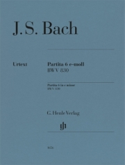 パルティータ・No.6・ニ短調・BWV.830（バッハ)（ピアノ）「運指あり」【Partita No. 6 in E Minor, BWV 830 Piano Solo with fingerin】