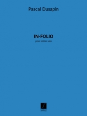 イン・フォリオ（パスカル・デュサパン）（ヴァイオリン）【In Folio】