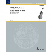 無言歌（イェルク・ヴィトマン）（チェロ+ピアノ）【Lied Ohne Worte】