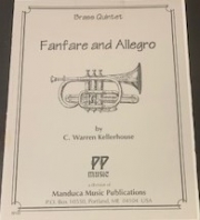 ファンファーレとアレグロ（ウォーレン・ケラーハウス）  (金管五重奏)【Fanfare and Allegro】