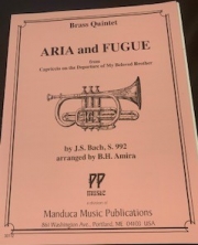 アリアとフーガ・S.992（バッハ）  (金管五重奏)【Aria and Fugue S.992】