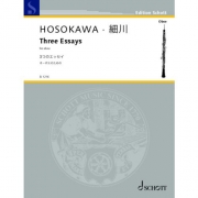 3つのエッセイ（細川 俊夫）（オーボエ）【Three Essays】
