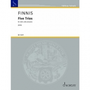 5つのトリオ（エドモンド・フィニス）（弦楽二重奏+ピアノ）【Five Trios】