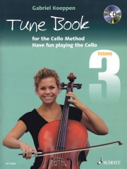 チェロ教本・Book 3（チェロ）【Cello Method: Tune Book 3】