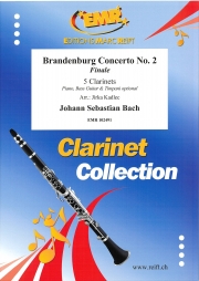 フィナーレ「ブランデンブルグ協奏曲第2番」より（バッハ）（クラリネット五重奏）【Brandenburg Concerto No. 2 Finale】