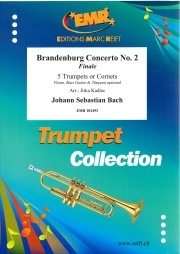 フィナーレ「ブランデンブルグ協奏曲第2番」より（バッハ）（トランペット五重奏）【Brandenburg Concerto No. 2 Finale】