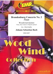 フィナーレ「ブランデンブルグ協奏曲第2番」より（バッハ）（木管五重奏）【Brandenburg Concerto No. 2 Finale】