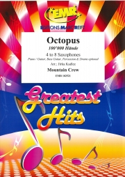 オクトパス（マウンテン・クルー）（サックス四～八重奏）【Octopus】