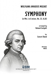 交響曲第25番・ト短調・K.183 (モーツァルト)【Symphony 1st Mvt. in G minor, No. 25, K.183】