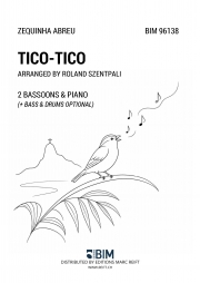 ティコ・ティコ（ゼキーニャ・ジ・アブレウ）（バスーン二重奏+ピアノ）【Tico-Tico】