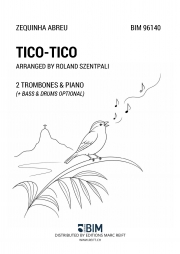 ティコ・ティコ（ゼキーニャ・ジ・アブレウ）（トロンボーン二重奏+ピアノ）【Tico-Tico】
