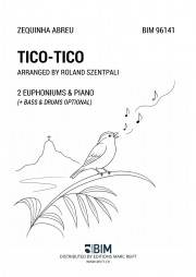ティコ・ティコ（ゼキーニャ・ジ・アブレウ）（ユーフォニアム二重奏+ピアノ）【Tico-Tico】