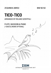 ティコ・ティコ（ゼキーニャ・ジ・アブレウ）（木管二重奏+ピアノ）【Tico-Tico】