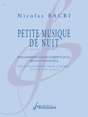 小さな夜の音楽 (ニコラ・バクリ)　(ミックス三重奏)【Petite Musique de nuit】