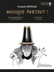 どこでも音楽を！  (フランソワ・リポシュ)（クラリネット）【Musique partout ! Clarinette】