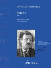 ソナタ・Op.19（ボリス・リャトシンスキー）（ヴァイオリン+ピアノ）【Sonate. Opus 19】