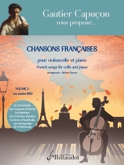 フランスのシャンソン・Vol.2（チェロ+ピアノ）【Chansons françaises. Volume 2 Les années 1960】
