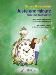 トランペット1分間練習曲集（ジェラール・ブーランジェ）（トランペット）【Juste une minute avec ma trompette】