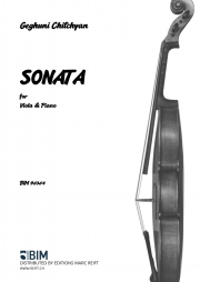 ソナタ（ゲグニ・チチヤン）（ヴィオラ+ピアノ）【Sonata】