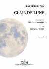 月の光（クロード・ドビュッシー）（ユーフォニアム＆テューバ四重奏）【Clair de Lune】